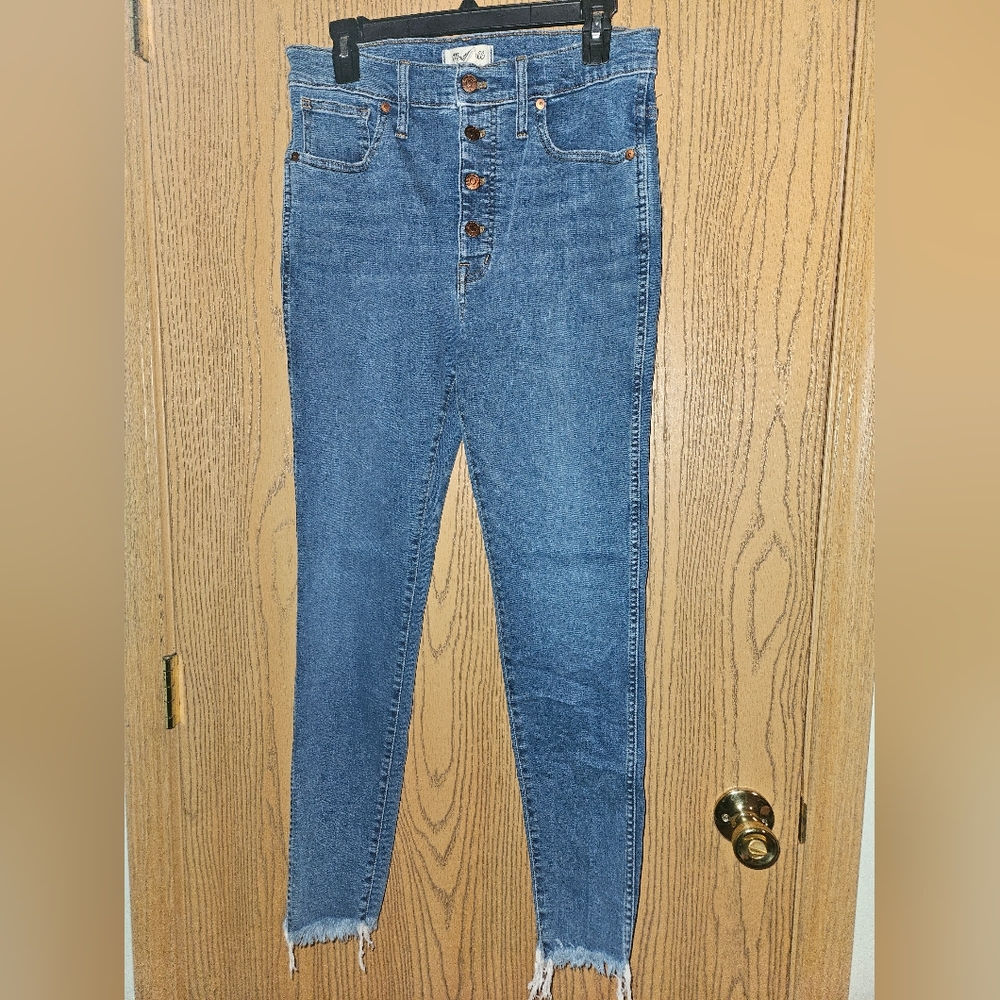 Madewell High Rise Blue Jeans